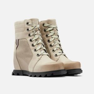 Sorel Joan of Arctic Ill wedge Lexie booties NEW